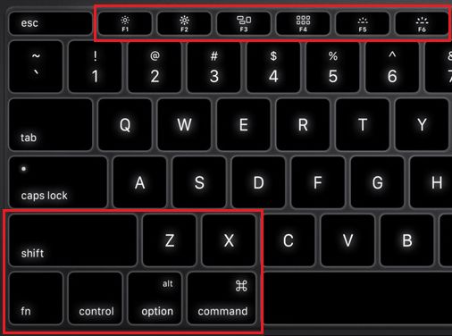 Mac Hold Down Shift Key For App