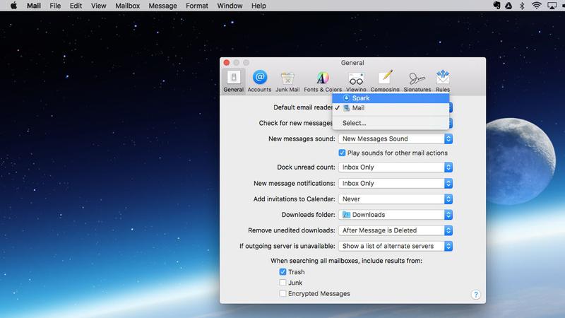 Default browser in mac